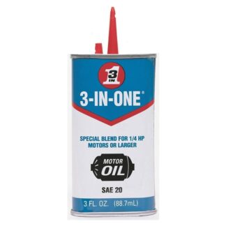 3-In-One Motor Oil, 88.7 ml, Clear Amber, Liquid 01145