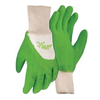 Boss Ergonomic Protective Gloves, Women's, Small, Latex Coated, Flexible Knit Wrist Cuff, Cotton Lining 8404GS