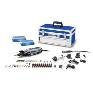 Dremel Versatile Corded Rotary Tool Kit with Flex Shaft and Hard Storage Case 4300-9/64