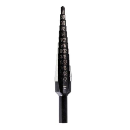 Irwin Unibit Step #1 Drill Bit, 1/8" to 1/2" 10231