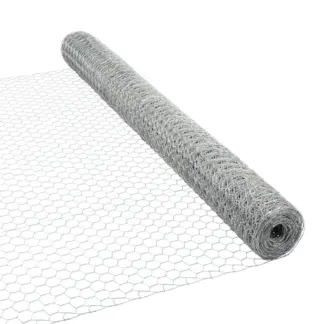 Jackson Wire Poultry Netting, 20 Gauge, Galv. Before Weaving, 2'" x 48" x 25' 12022016