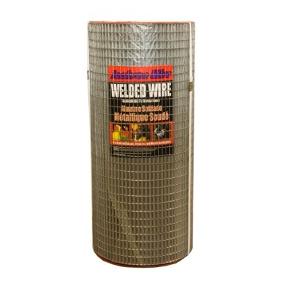 Jackson Wire Welded Wire, 14 Gauge, Galv. Before Welding, 1" x 2" x 24" x 10' 10041514