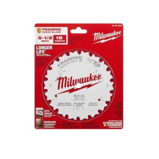 Milwaukee Tool 5-1/2" 18T Framing Circular Saw Blade 48-40-0520