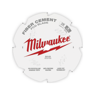 Milwaukee Tool 12" PCD/Fiber Cement Circular Saw Blade 48-40-7020