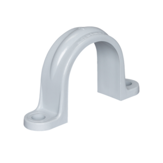 Napco Royal 2-Hole 1/2" PVC Pipe Strap, Grey PS10