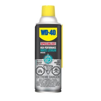 WD-40 Specialist Lithium Grease, 283 g, Aerosol Spray Can, Clear, Liquid 01180