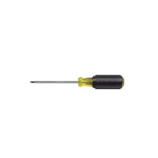 Klein Tools 4" X #3 Robertson Square Recess Screwdriver with Round Shank 663