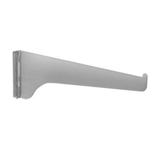 Knape & Vogt ANO 10 Shelf Bracket, 10 in L, Steel, Anochrome 180