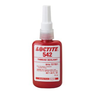 Loctite #542 Thread Sealant Brown Liquid 50 ml Bottle 21453