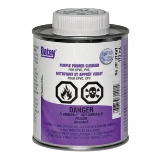 Oatey Purple PVC Primer/Cleaner 118 ml 31489