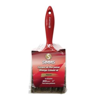 Simms Satellite 4" General Purpose Poly Paintbrush 1300-100