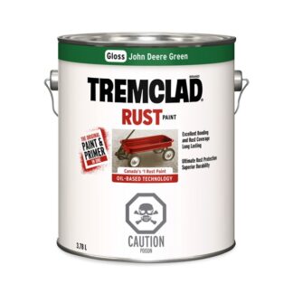 Tremclad Rust Paint, John Deere Green 3.78 L 27039