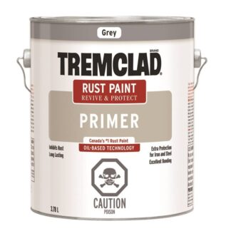 Tremclad Paint Primer, Grey 3.78 L 274103