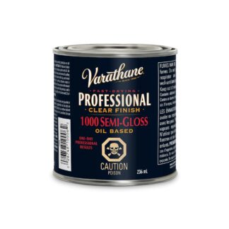 Varathane Interior Clear Semi-Gloss Oil Based 236 mL Y100061