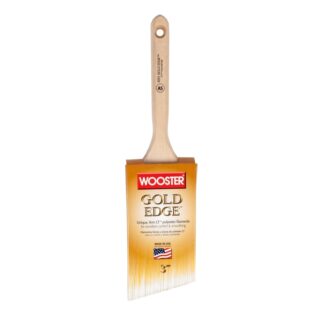 Wooster Gold Edge 3" Nylon/Poly Angle Sash Paintbrush 5231-3