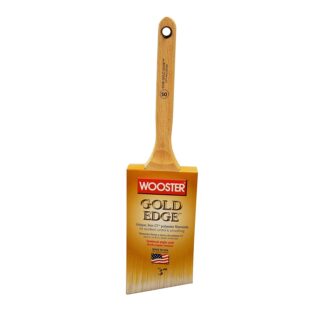 Wooster Gold Edge 3" Semi Oval Nylon/Poly Angle Paintbrush 5236-3