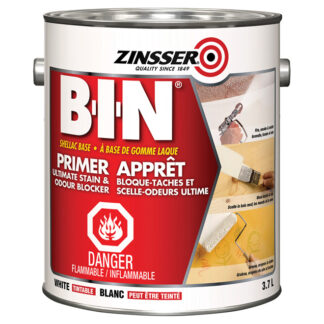 Zinsser B.I.N Primer/Sealer, White 3.78 L Z00911