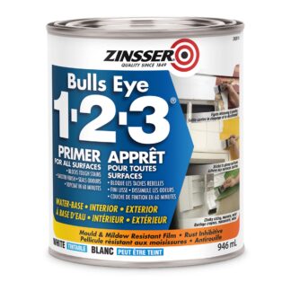Zinsser Bulls Eye 1-2-3 Primer 946 ml Z02014