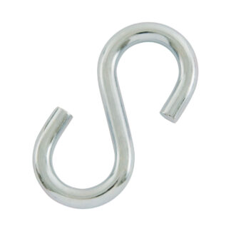 King Chain 153930 1/8" Zinc S-Hook