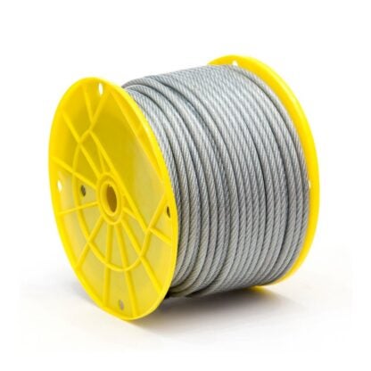 King Chain 505042 3/32" x 1' Galvanized Aircraft Cable