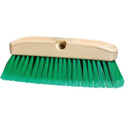 M2 Professional BV300F 10" Vehicle Brush with Soft Bristles - Green