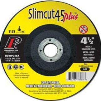 Pearl Abrasive CWPL4532A 4-1/2 Slimcut45 Cut-Off Wheel