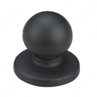 Richelieu 4605FBV 1-1/4" Ball Knob with Backplate