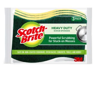 Scotch-Brite B00027981 Heavy-Duty Scrub Sponge