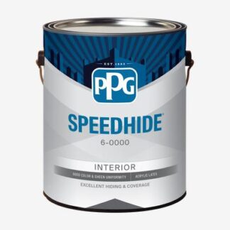 PPG 8-112C-01 3.79L SPEEDHIDE Interior Flat Paint White & Pastel Base