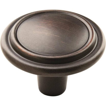 Amerock BP29113ORB 1-1/4" Hatfield Cabinet Knob - Oil-Rubbed Bronze