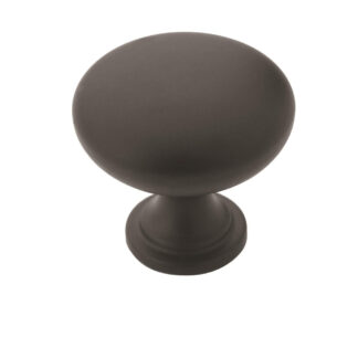 Amerock BP53005FB 1-1/4" Edona Cabinet Knob - Matte Black