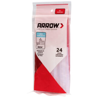 Arrow Fastener MG24-4 All Purpose Glue Sticks - 24PK