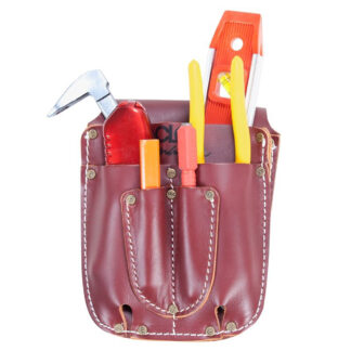 CLC 21503 Heavy-Duty Leather Electrical Tool Caddy