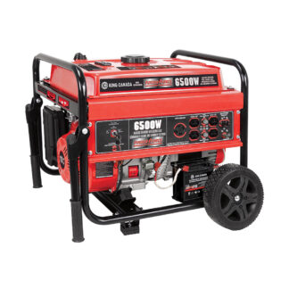 King Canada KCG-6502GE 6500W Gasoline Generator with Electric Start