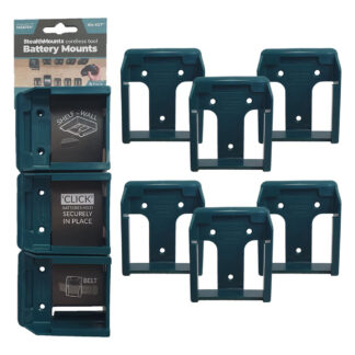 Metalmark BM-MK18-BLU-6 Makita Battery Mount - 6PK