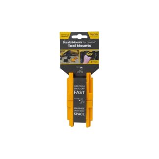 Metalmark TM-DW18-YLW-4 Dewalt 20V Tool Mount - 4PK