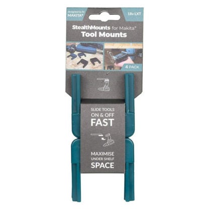 Metalmark TM-MK18-BLU-4 Makita Tool Mount - 4PK