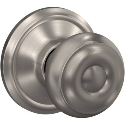 Schlage F10GEO619 Georgian Closet Knob - Satin Nickel