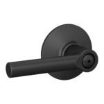 Schlage F40BRW622 Broadway Bath Lever - Matte Black