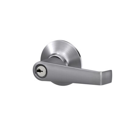 Schlage F51CSVELA626 Elan Keyed Lever - Satin Chrome