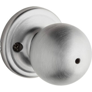 Weiser GA331HT26D Huntington Bath Knob - Satin Chrome