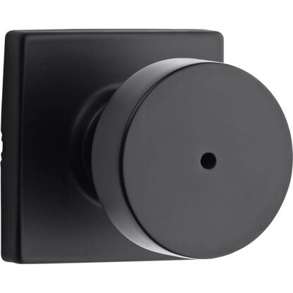 Weiser GA331CBKS514 Cambie Square Bath Knob - Matte Black