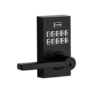 Weiser GED2700X514 Electronic Commerical Lever - Matte Black