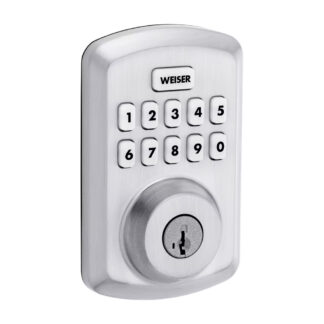 Weiser GED9250X26D Electronic SmartKey Deadbolt - Satin Chrome