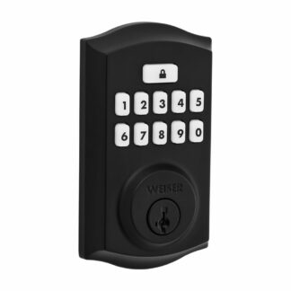 Weiser GED9260TRL514 Traditional SmartCode Deadbolt - Matte Black