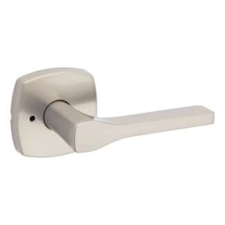 Weiser GLA331PGL15 Prague Bath Lever - Satin Nickel