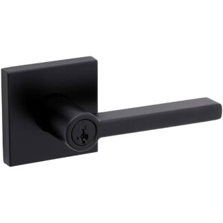 Weiser GLA535HFLS514 Halifax Keyed Lever - Matte Black