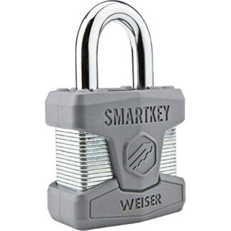 Weiser GPL026STDSHKL Standard Shackle SmartKey Padlock