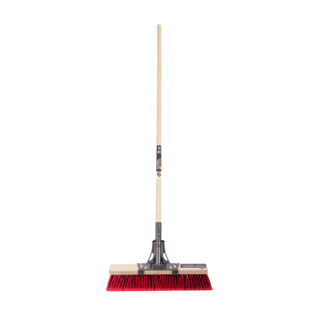 Garant BPPBSMS18 18" Push Broom with Scraper