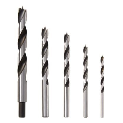 Irwin 49600 Brad Point Drill Bit Set - 5PK